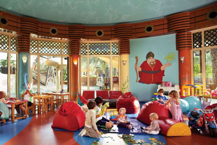 Kids club play area